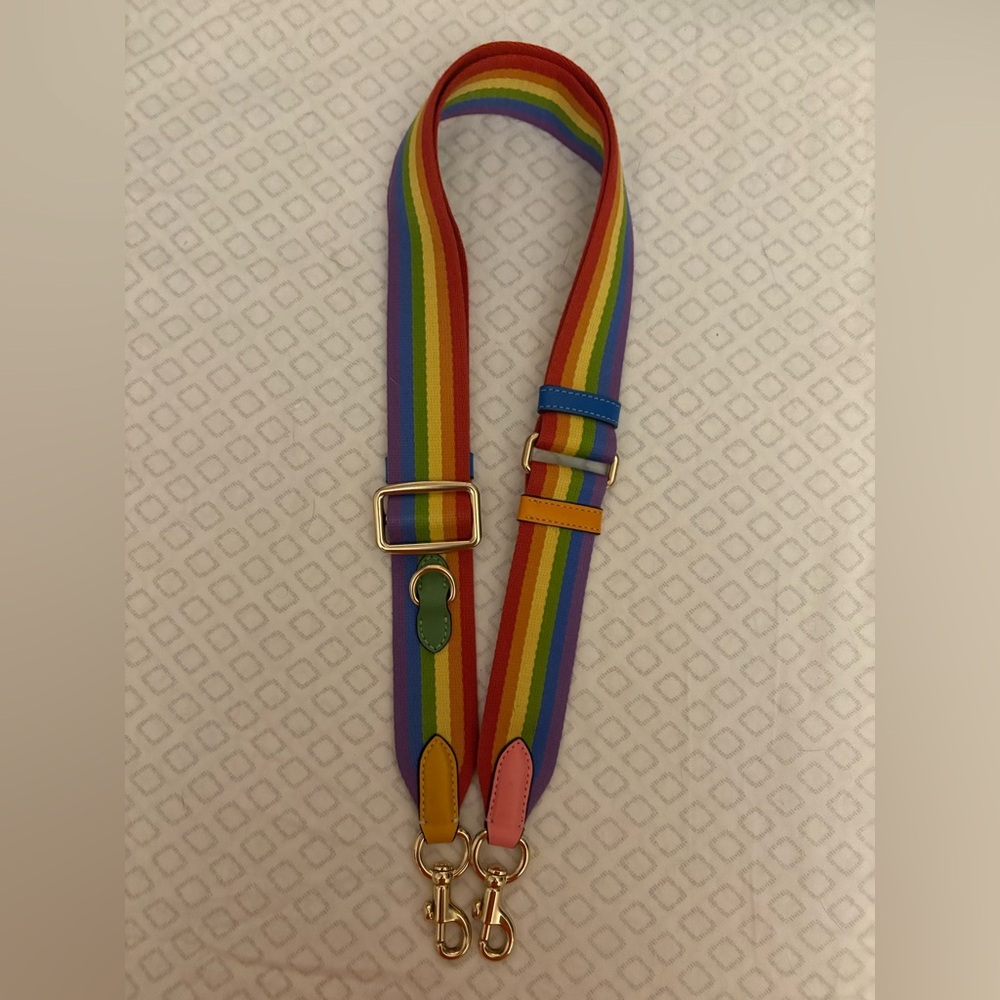 Coach rainbow strap